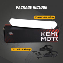 Load image into Gallery viewer, 1.65"-2" UTV Rear View Center Mirror Compatible with Polaris RZR PRO XP Honda Talon Pioneer