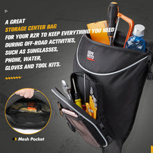 Load image into Gallery viewer, UTV Cab Pack Center Seat Storage Bag Compatible with Polaris RZR 570 800 S 900 1000 XP