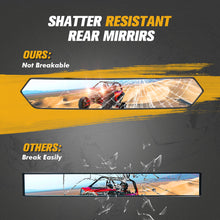 Load image into Gallery viewer, 1.65&quot;-2&quot; UTV Rear View Center Mirror Compatible with Polaris RZR PRO XP Honda Talon Pioneer
