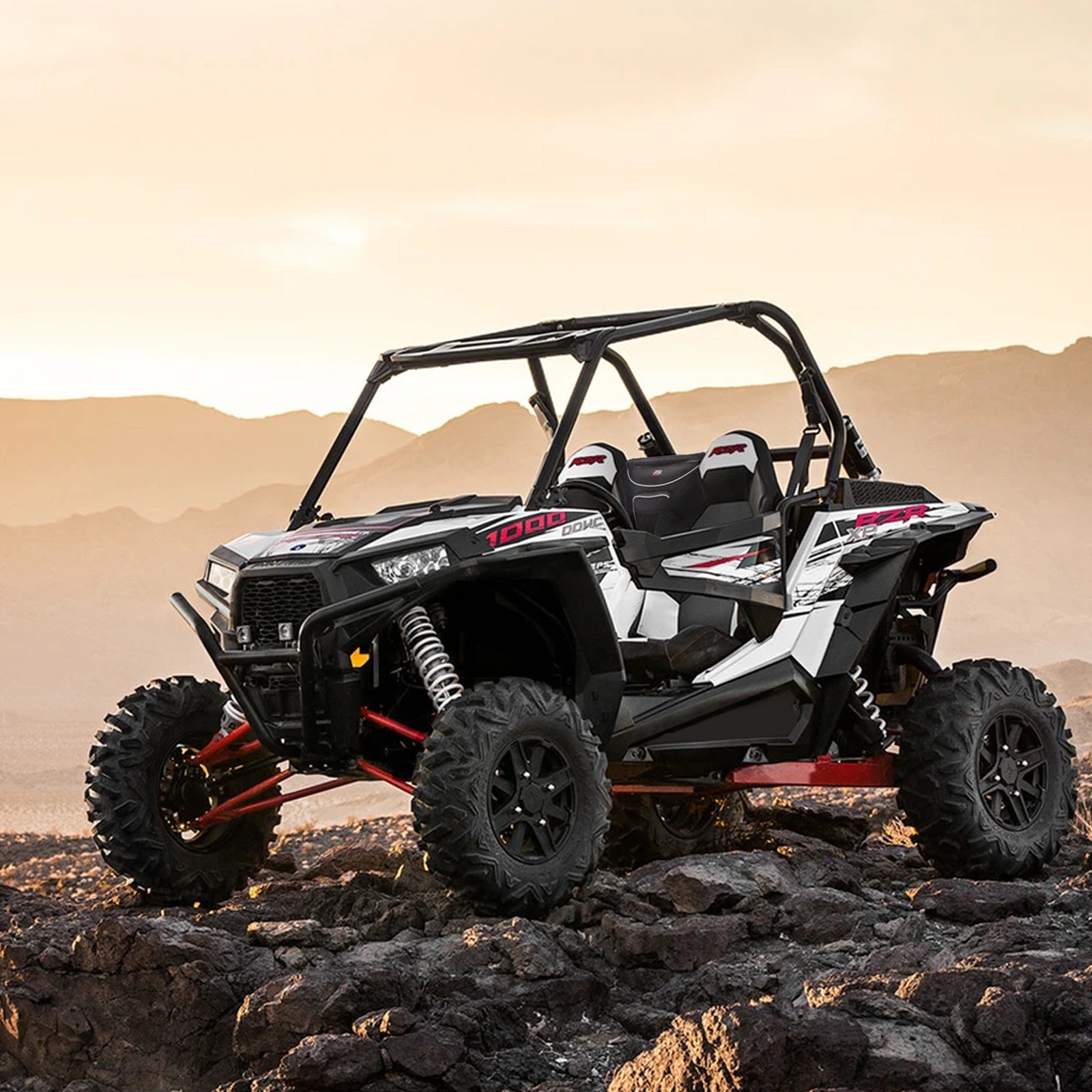 NICECNC UTV Cab Center Seat Storage Bag For Polaris RZR 900/1000/570/800 & Ranger 2014-2024